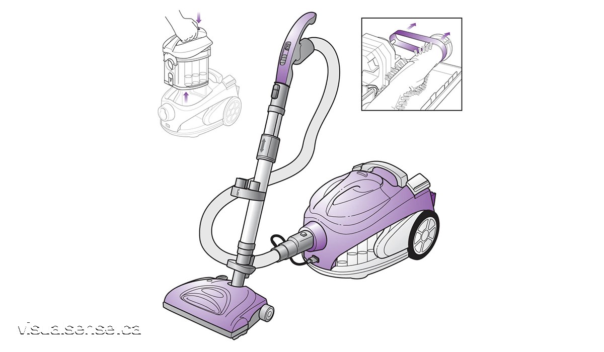 Technical Ilustration - Invinty Vacuum