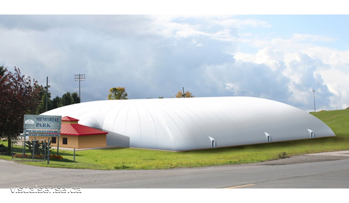 Soccer Dome Illustraton