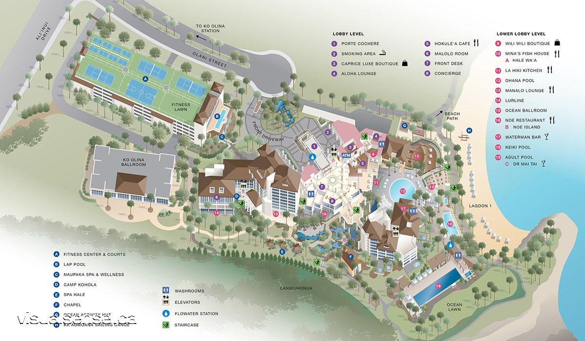 Fitness Center Map
