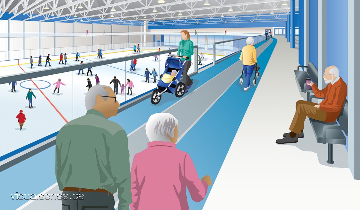 running track illustration