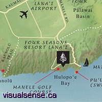 Lanai Map